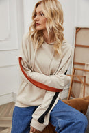 Dinazah Korean Style Pullover Hooded Mid-Length Coat
