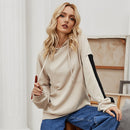Dinazah Korean Style Pullover Hooded Mid-Length Coat