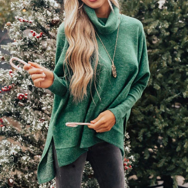 solid color pullover sweater