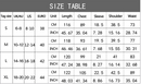 size chart for slimming chiffon dress