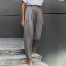 Wide Leg Chiffon Palazzo Pants