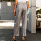 Women's Wide leg solid chiffon pants