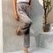 Women's wide leg chiffon pants