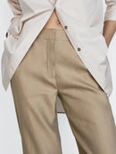Two-Color NET Version Casual Pants