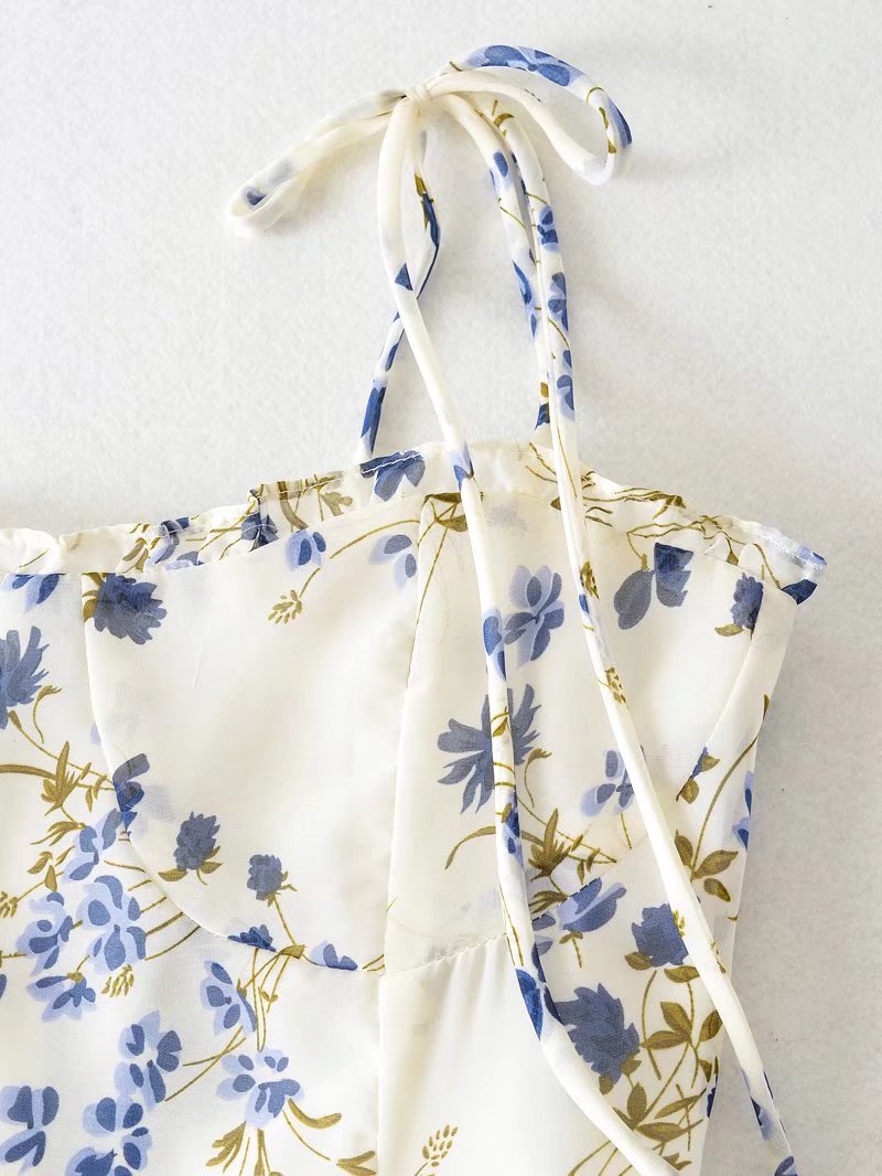 chiffon floral dress