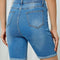 long denim shorts