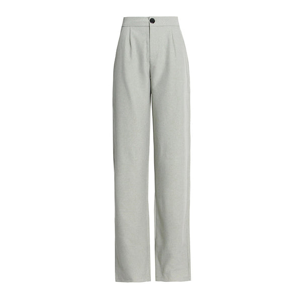 Fashionable All Match Slimming Straight Work Pants