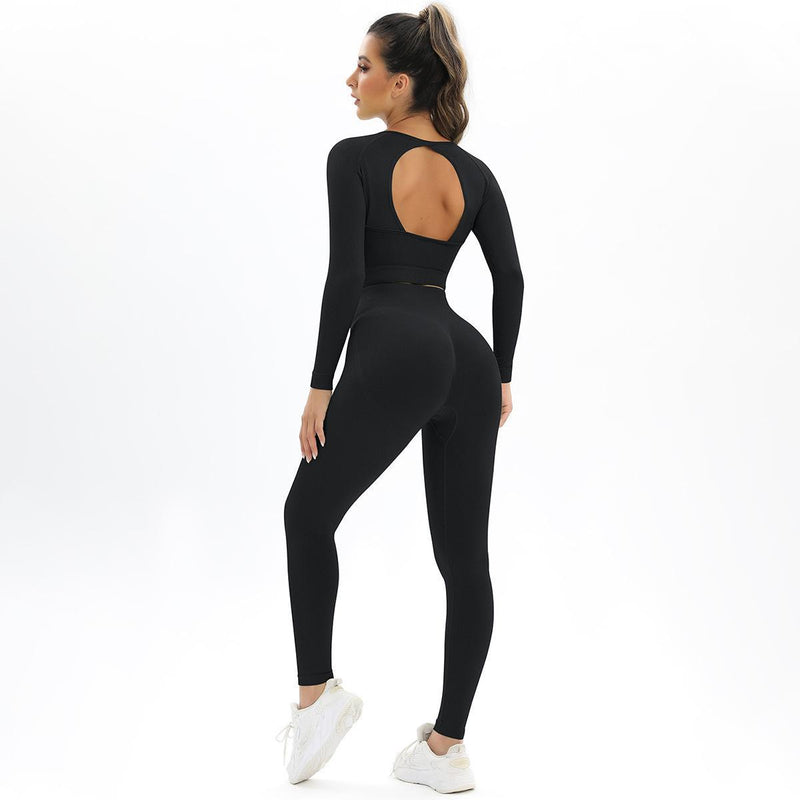 workout outfit black