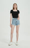 casual denim shorts online