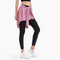Dinazah Womens Lace-up One-Piece Thigh-Length Yoga Skirts