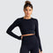 Dinazah Women Slim-Fit Long-Sleeved Workout Clothes
