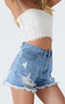 designer jean shorts