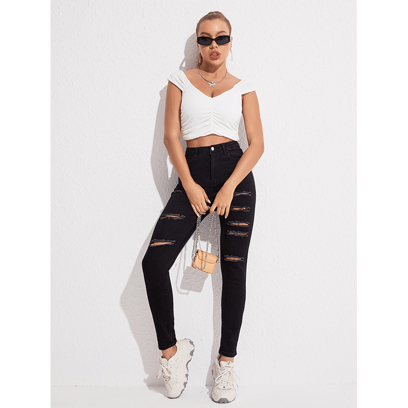 ripped jeans