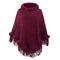 Fur Collar Tassel Coat for Women