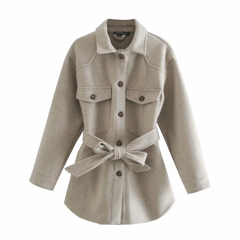 Off-White double-breasted short coat 
