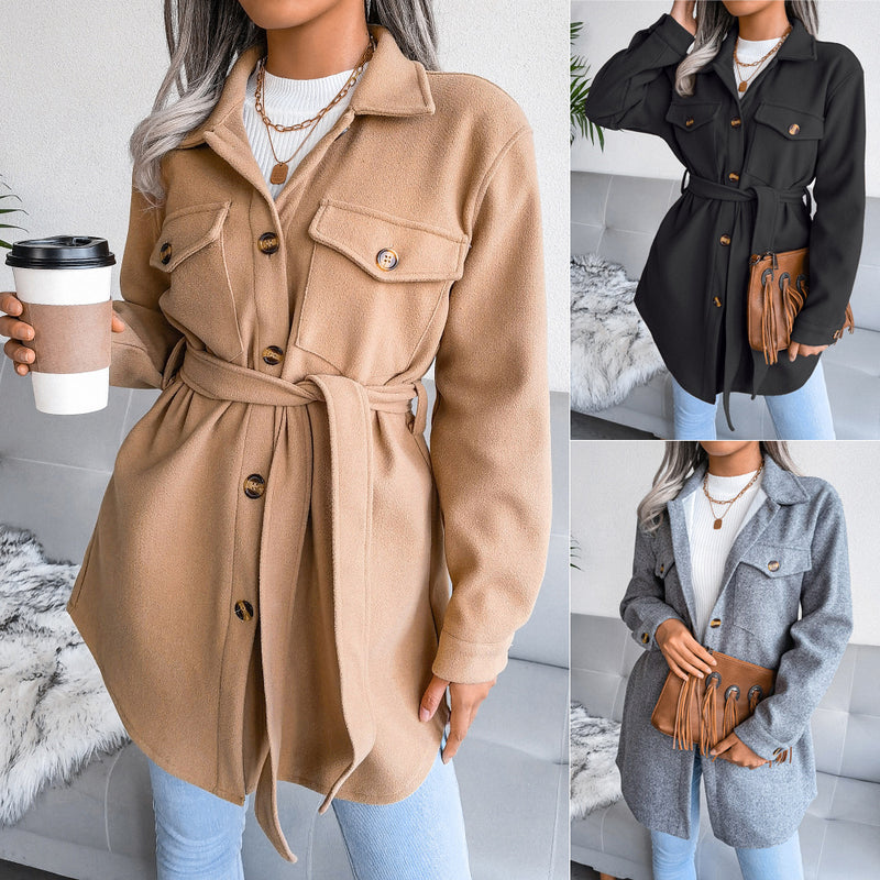 Long Sleeve Shirt jacket Shacket