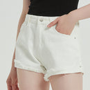 High Waist Casual Denim Shorts