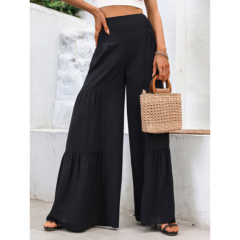 high waisted wide leg pants