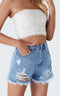 distressed shorts