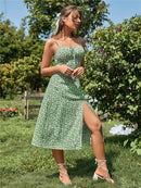 Women Floral Commuter Elegant Dress