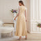 Long Sleeve Mesh regular Maxi Dress