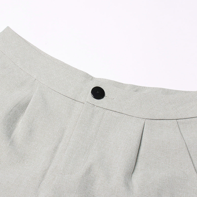 Fashionable All Match Slimming Straight Work Pants