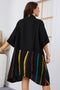 Plus Size Women Half Sleeve Dress