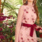 French Fresh Mesh Maxi Dress