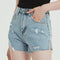 ripped denim shorts women