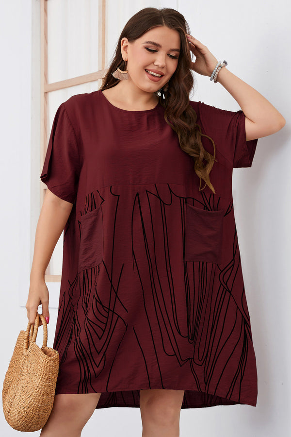 Plus Size Loose Bodycon Women Dress