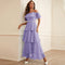 evening party maxi dress