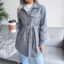 Long Sleeve Shirt jacket Shacket