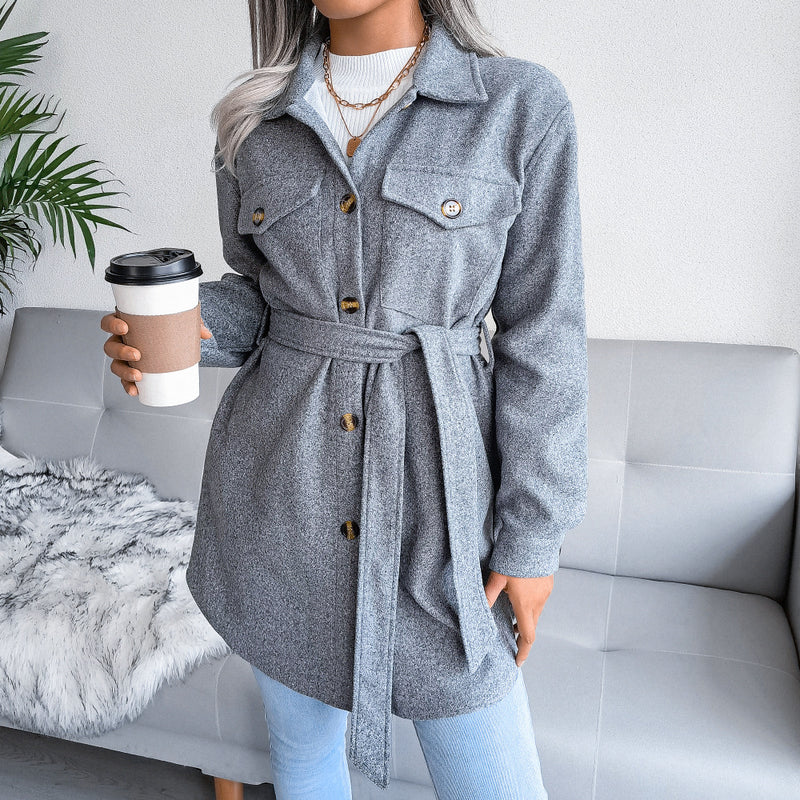 Long Sleeve Shirt jacket Shacket