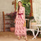 French Fresh Mesh Maxi Dress