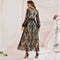 black maxi dress