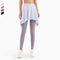 Dinazah Womens Lace-up One-Piece Thigh-Length Yoga Skirts