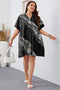 Plus Size Popular Short Sleeve Loose Dress