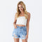 ripped jean shorts for women