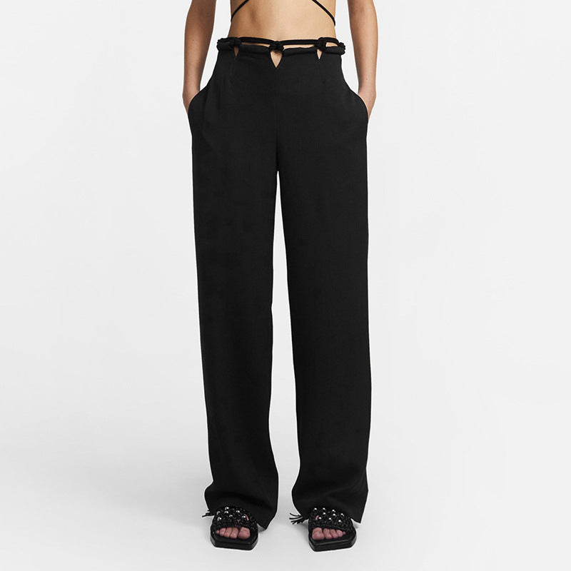 Draping Niche Casual Long Pants