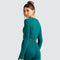 Dinazah Women Slim-Fit Long-Sleeved Workout Clothes