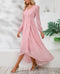 chiffon maxi dress