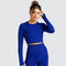 Dinazah Women Slim-Fit Long-Sleeved Workout Clothes