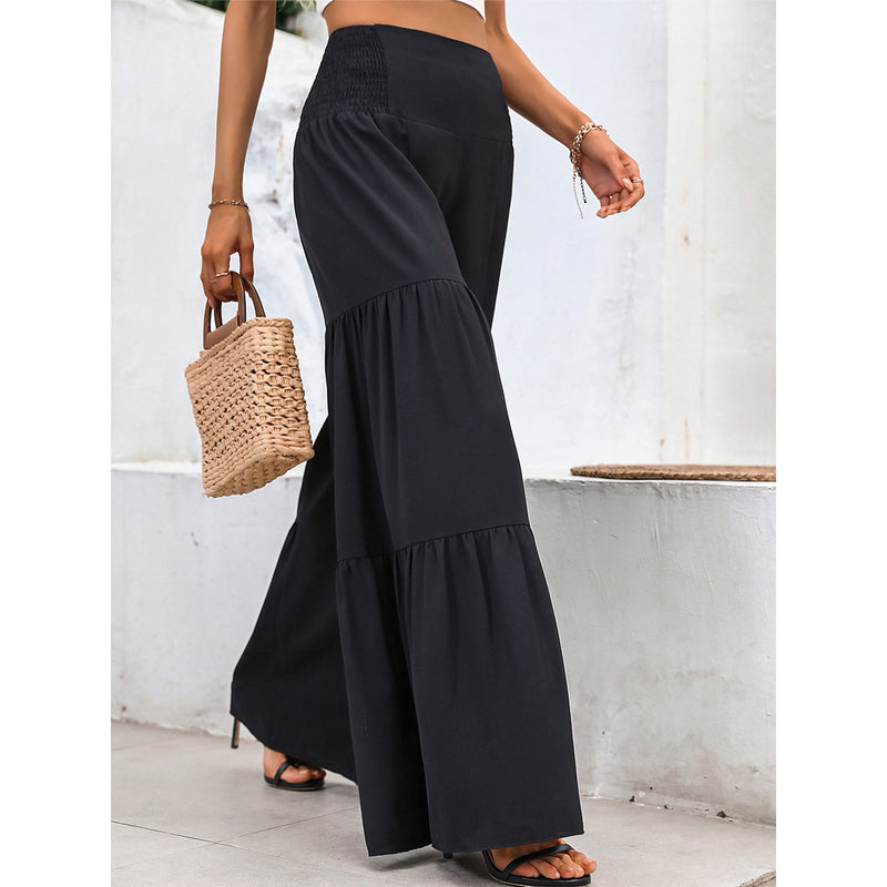 wide leg casual pants