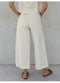 Korean Style Straight Cropped Pants
