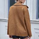 long velvet coat