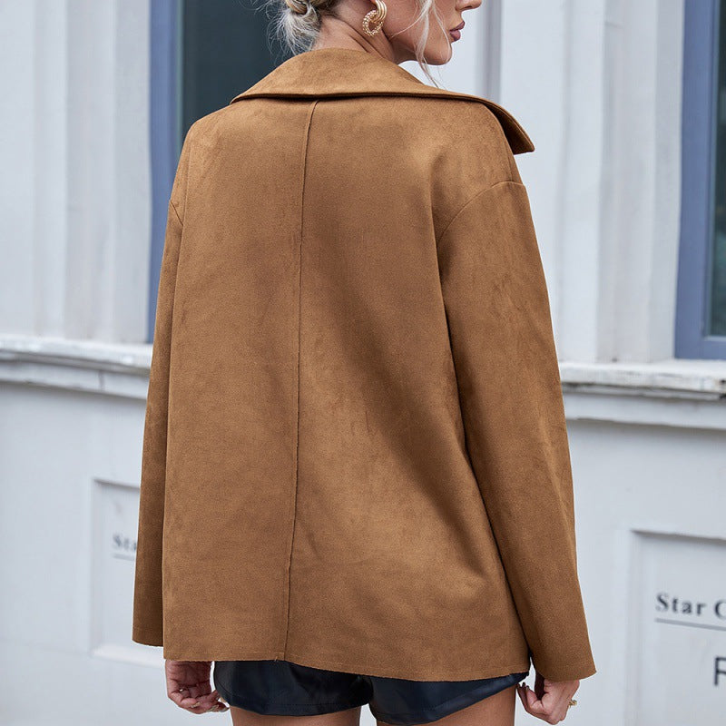 long velvet coat