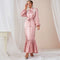 Oblique Off Shoulder Slim High Waist Maxi Dress