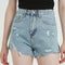 casual denim shorts