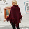 Fur Collar Tassel Coat for Women