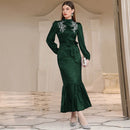 Oblique Off Shoulder Slim High Waist Maxi Dress